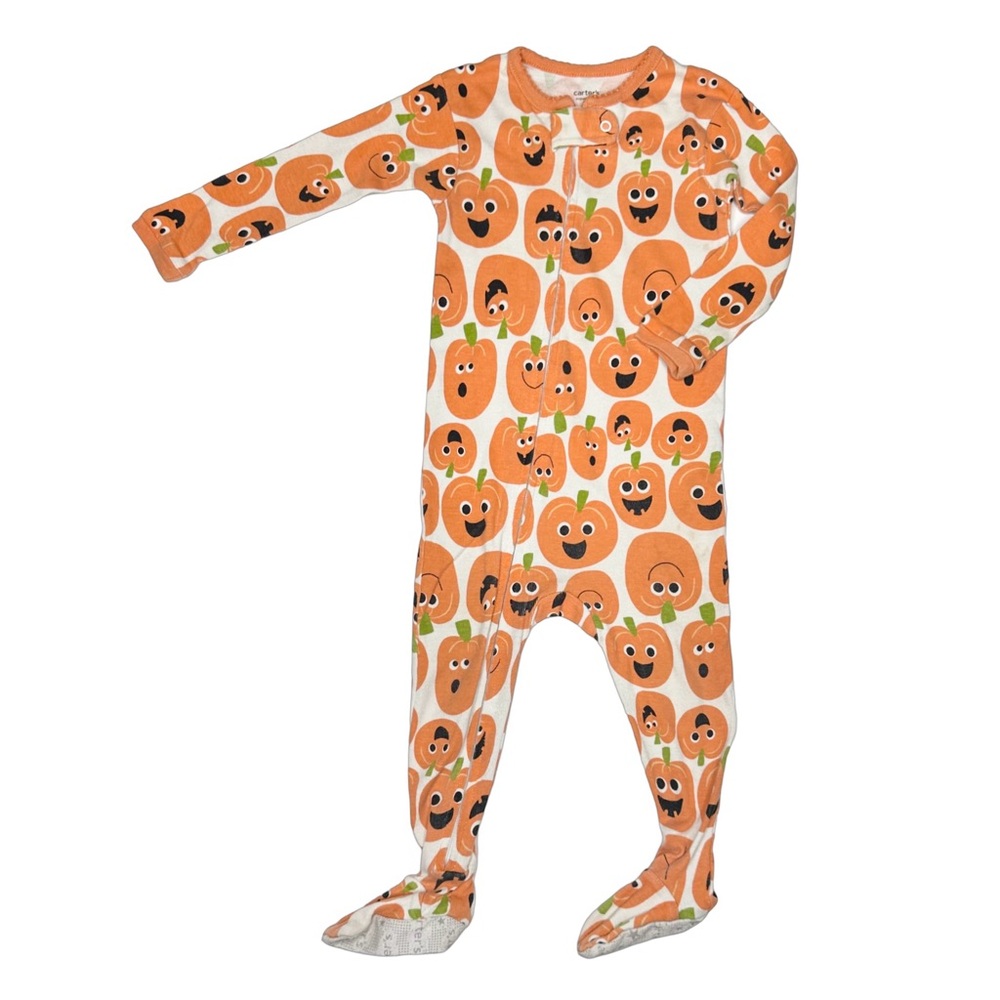 Carter’s Pumpkin Footie‎ Pajamas